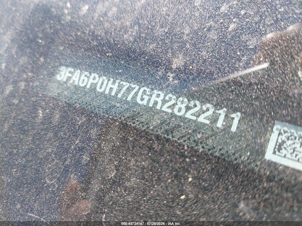 3FA6P0H77GR282211 2016 FORD FUSION photo no. 9