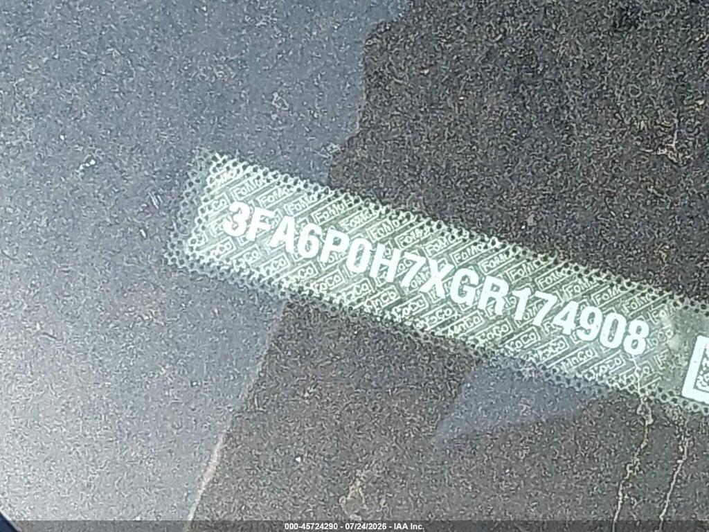 3FA6P0H7XGR174908 2016 FORD FUSION photo no. 11