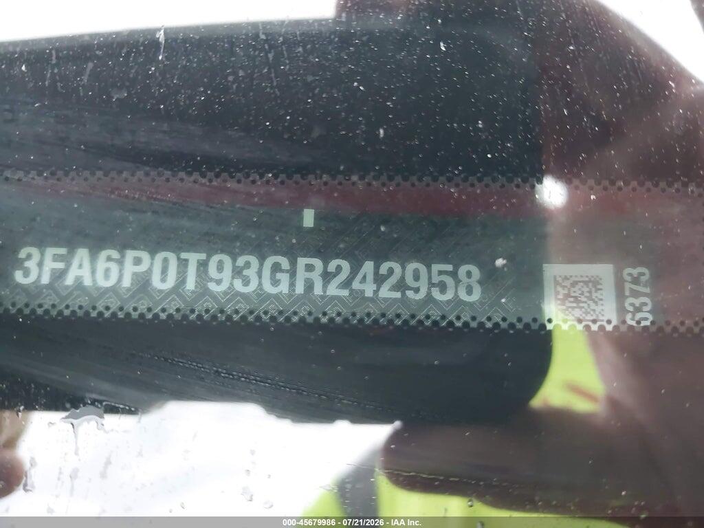 3FA6P0T93GR242958 2016 FORD FUSION photo no. 9