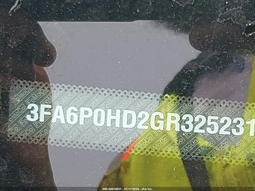 3FA6P0HD2GR325231 2016 FORD FUSION photo no. 9