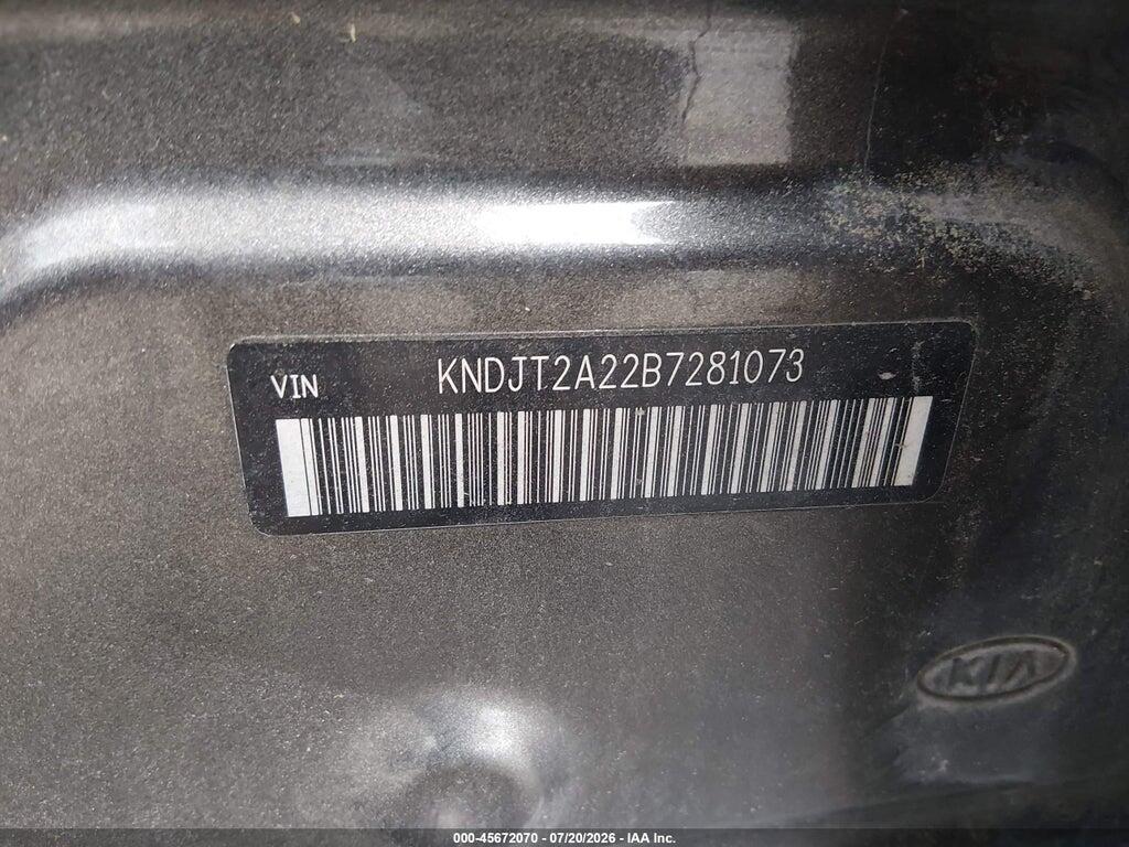 KNDJT2A22B7281073 2011 KIA SOUL photo no. 9