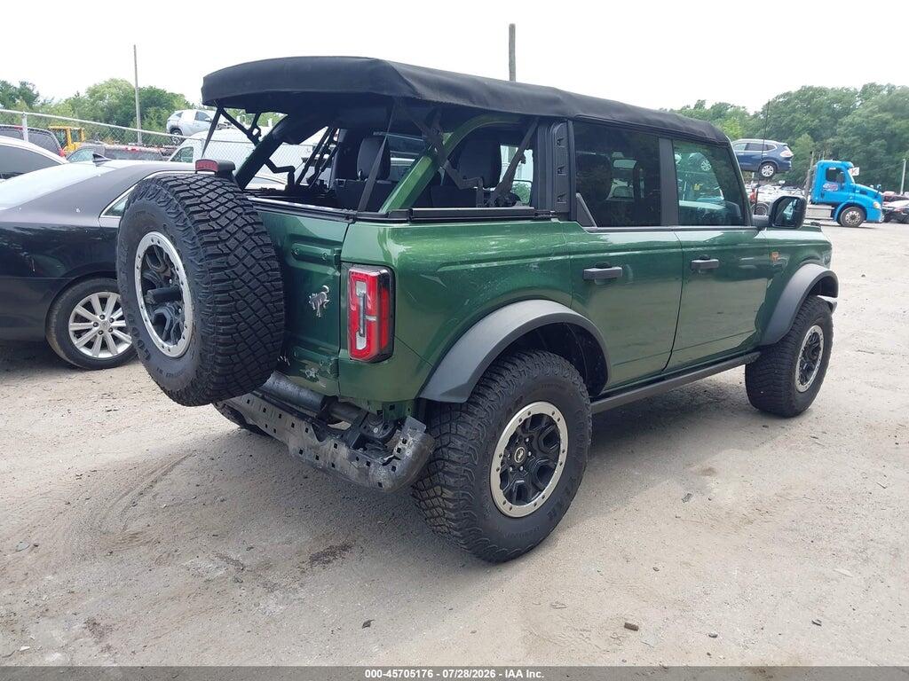 1FMEE5DH6NLB26482 2022 FORD BRONCO photo no. 4