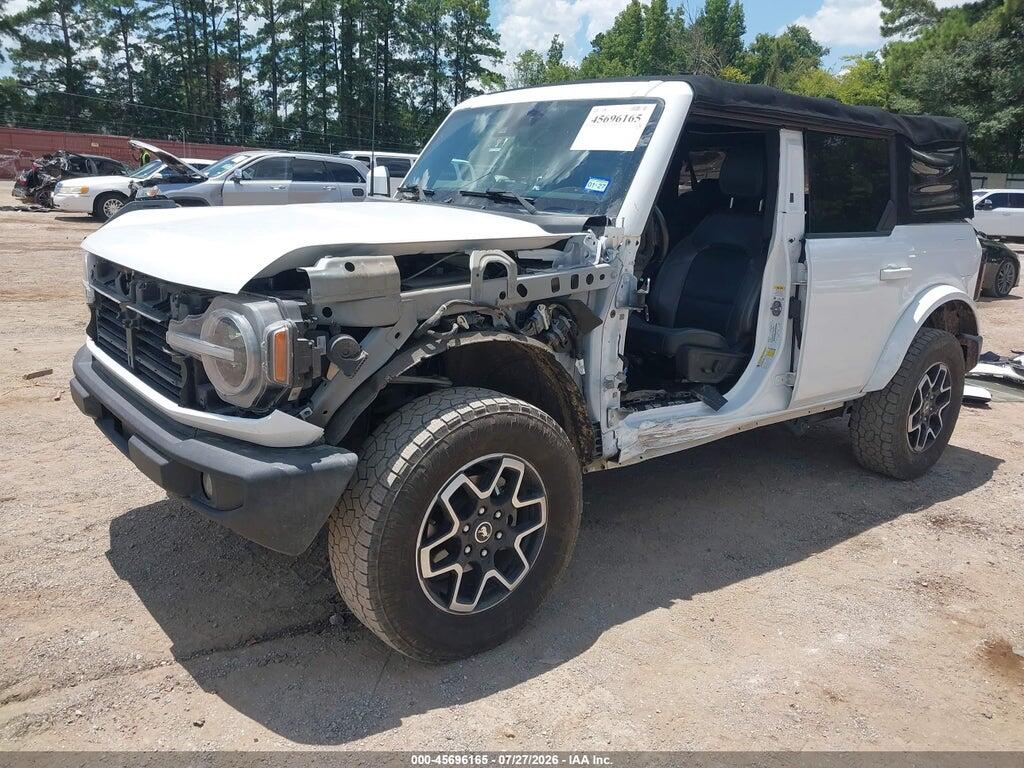 1FMEE5BP8NLA74931 2022 FORD BRONCO photo no. 2