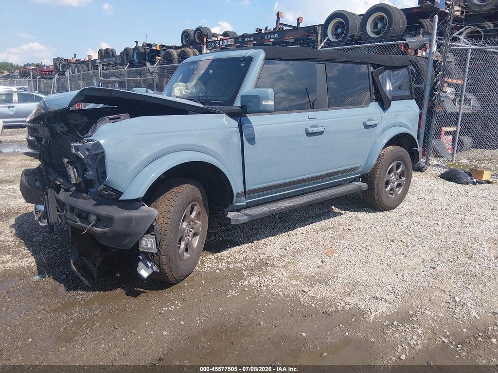 1FMEE5BPXNLA93853 2022 FORD BRONCO photo no. 2