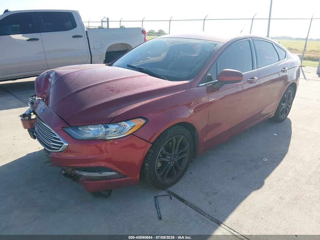 3FA6P0HD1JR252862 2018 FORD FUSION photo no. 2