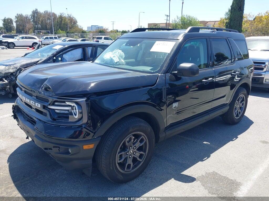 3FMCR9B69NRD36550 2022 FORD BRONCO SPORT photo no. 2