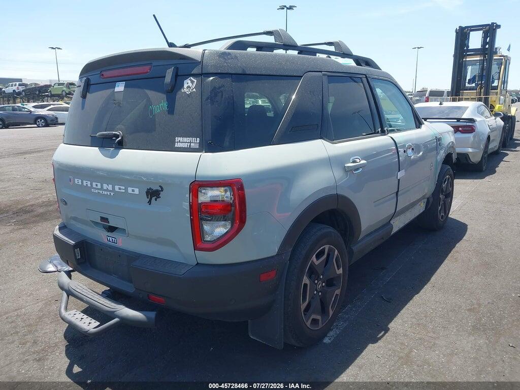 3FMCR9C65NRD87946 2022 FORD BRONCO SPORT photo no. 4