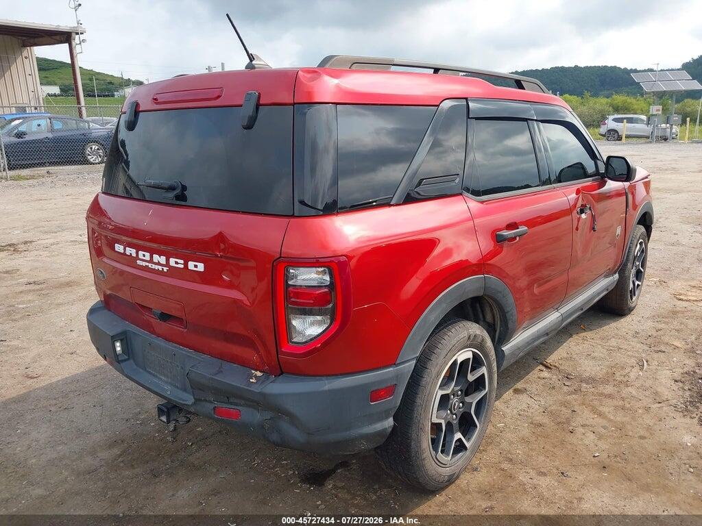 3FMCR9B60NRD77178 2022 FORD BRONCO SPORT photo no. 4