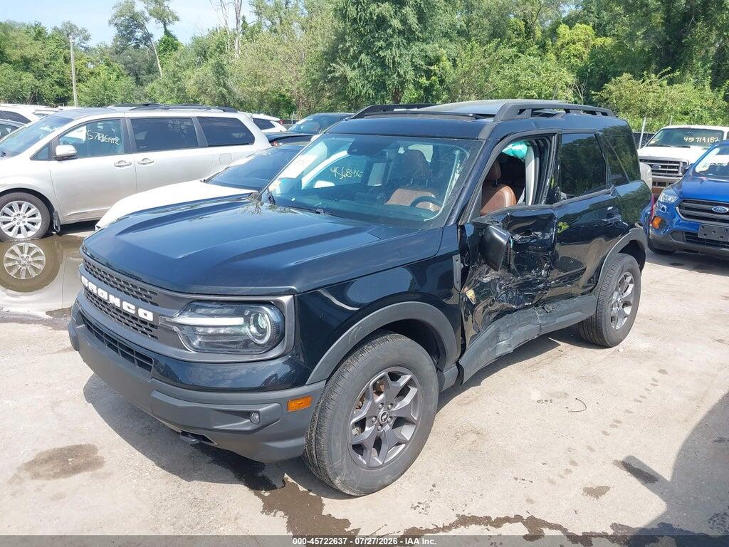3FMCR9D95NRD39128 2022 FORD BRONCO SPORT photo no. 2