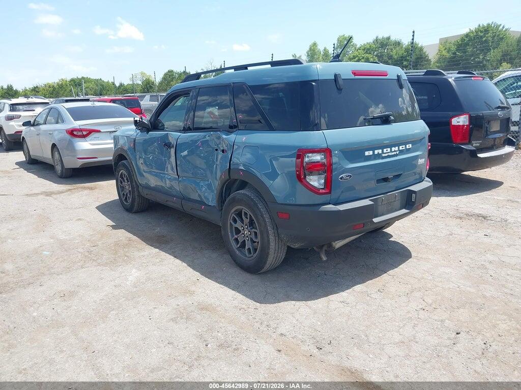 3FMCR9B65NRD37551 2022 FORD BRONCO SPORT photo no. 3