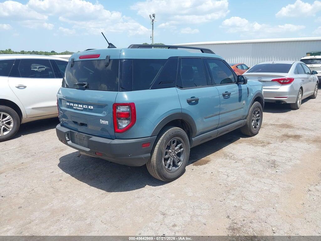 3FMCR9B65NRD37551 2022 FORD BRONCO SPORT photo no. 4