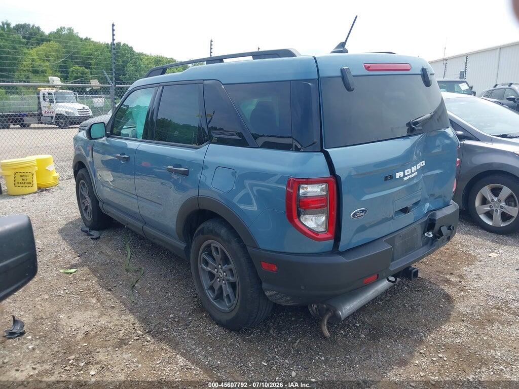 3FMCR9B68NRD14295 2022 FORD BRONCO SPORT photo no. 3