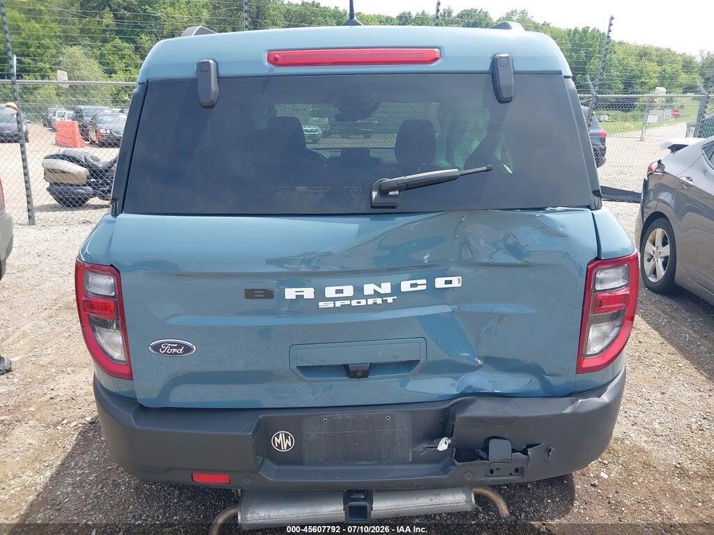 3FMCR9B68NRD14295 2022 FORD BRONCO SPORT photo no. 6
