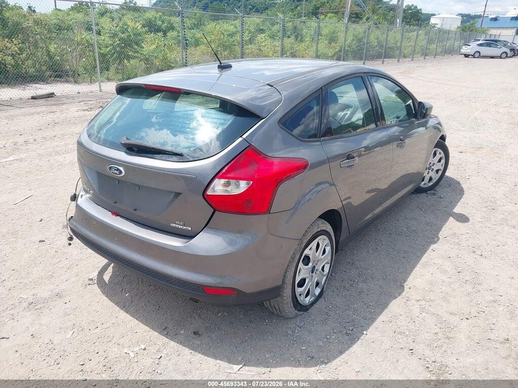 1FAHP3K22CL448313 2012 FORD FOCUS photo no. 4