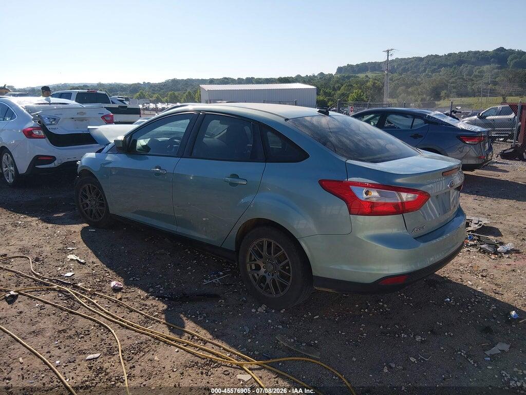 1FAHP3F29CL304574 2012 FORD FOCUS photo no. 3