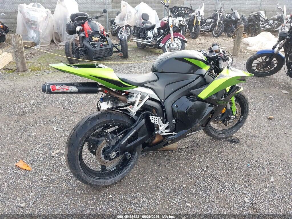JH2PC40089K201893 2009 HONDA CBR600 photo no. 4