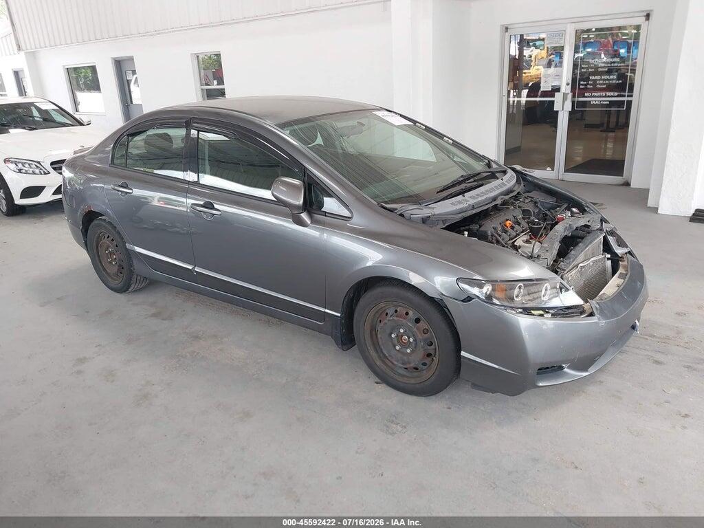 2HGFA16639H308492 2009 HONDA CIVIC photo no. 1