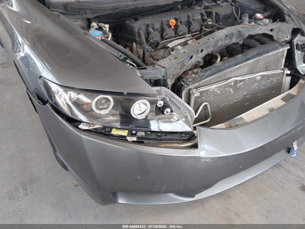 2HGFA16639H308492 2009 HONDA CIVIC photo no. 6