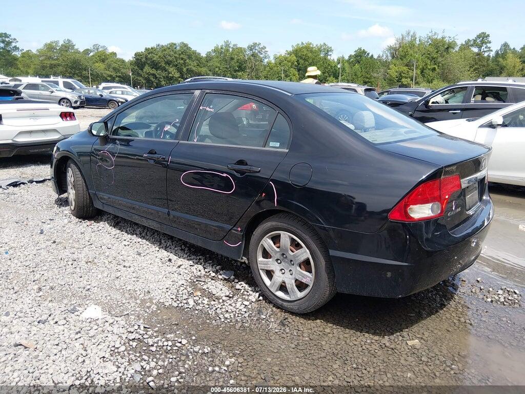 2HGFA16559H363839 2009 HONDA CIVIC photo no. 3