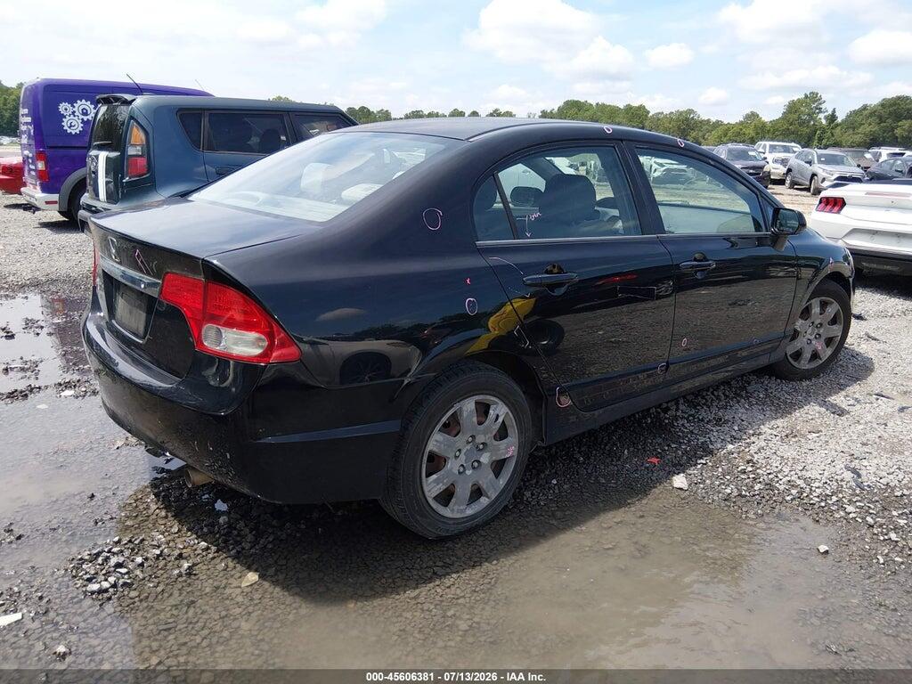 2HGFA16559H363839 2009 HONDA CIVIC photo no. 4