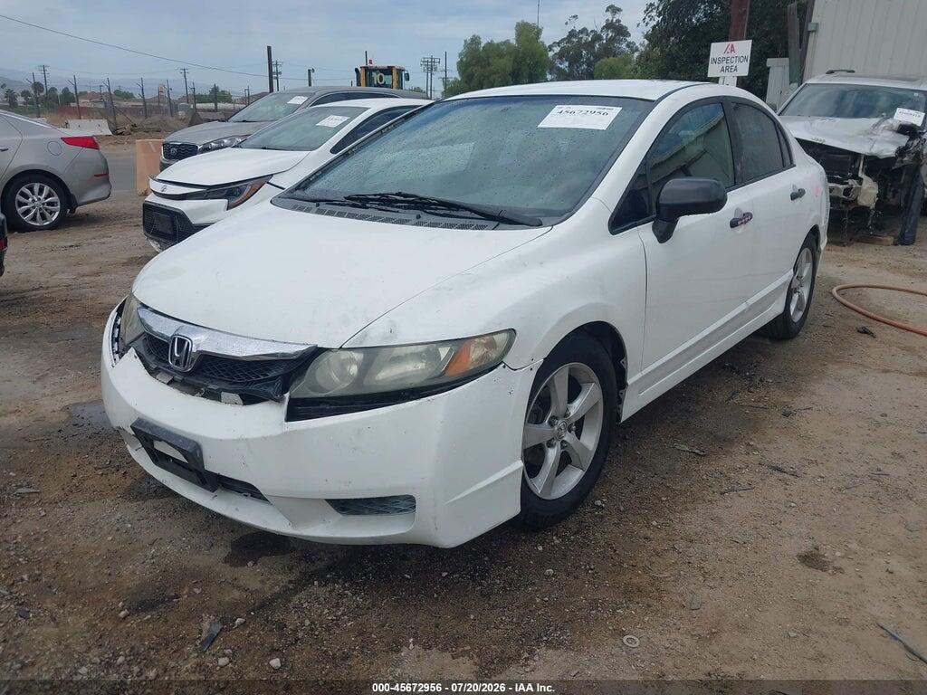 2HGFA16329H353302 2009 HONDA CIVIC photo no. 2