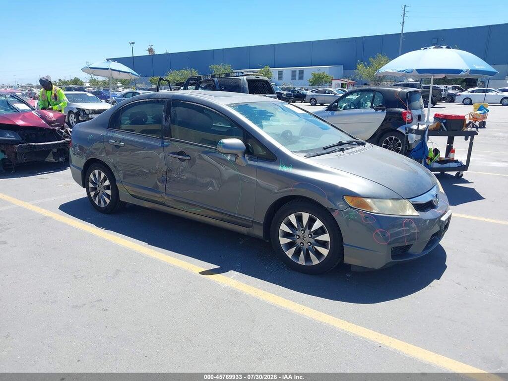 2HGFA16809H317796 2009 HONDA CIVIC photo no. 1