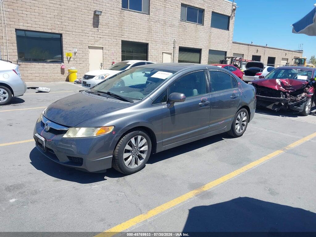 2HGFA16809H317796 2009 HONDA CIVIC photo no. 2