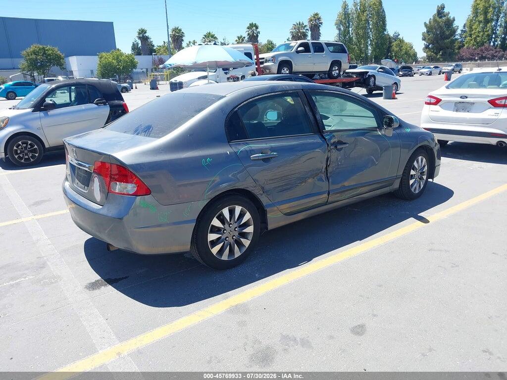 2HGFA16809H317796 2009 HONDA CIVIC photo no. 4