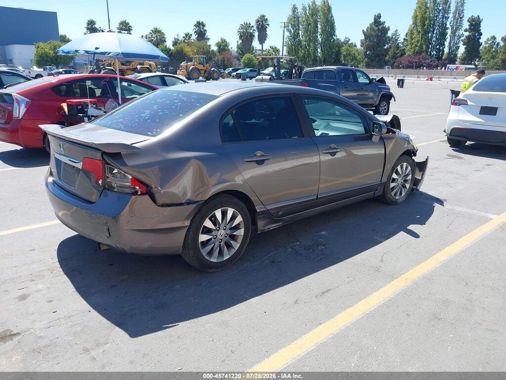 19XFA16879E030921 2009 HONDA CIVIC photo no. 4