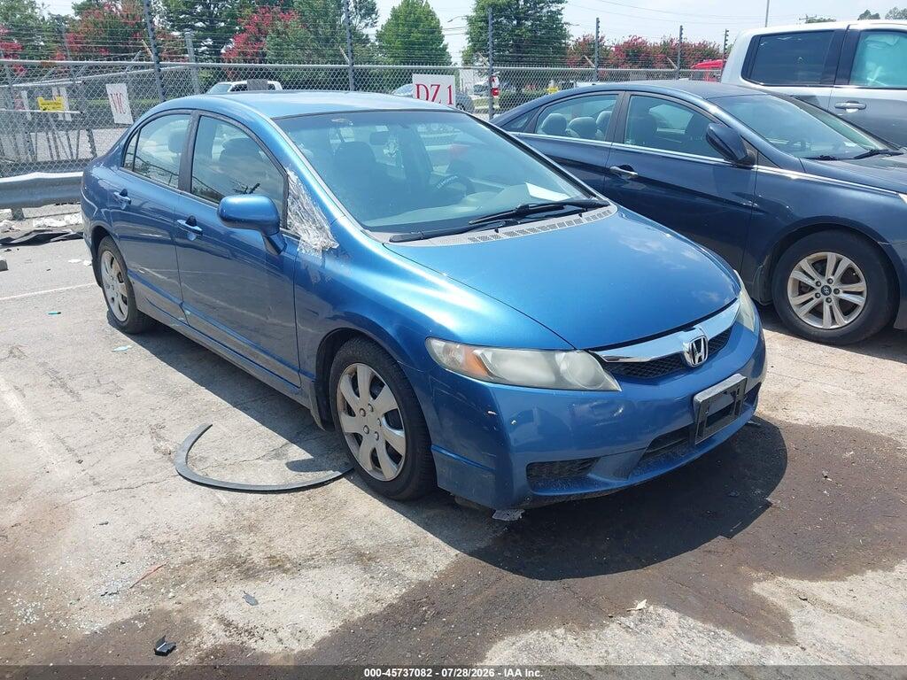 1HGFA16539L017419 2009 HONDA CIVIC photo no. 1