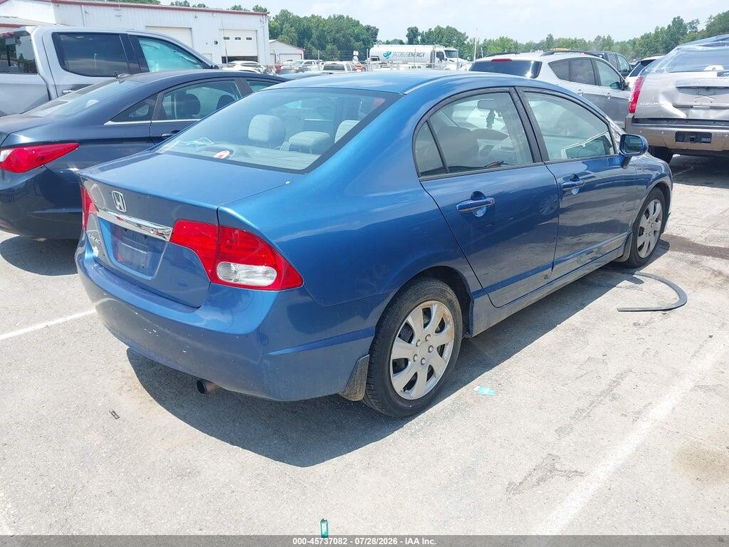 1HGFA16539L017419 2009 HONDA CIVIC photo no. 4