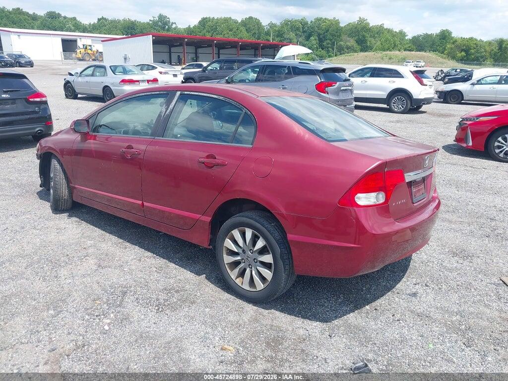 2HGFA16879H354439 2009 HONDA CIVIC photo no. 3
