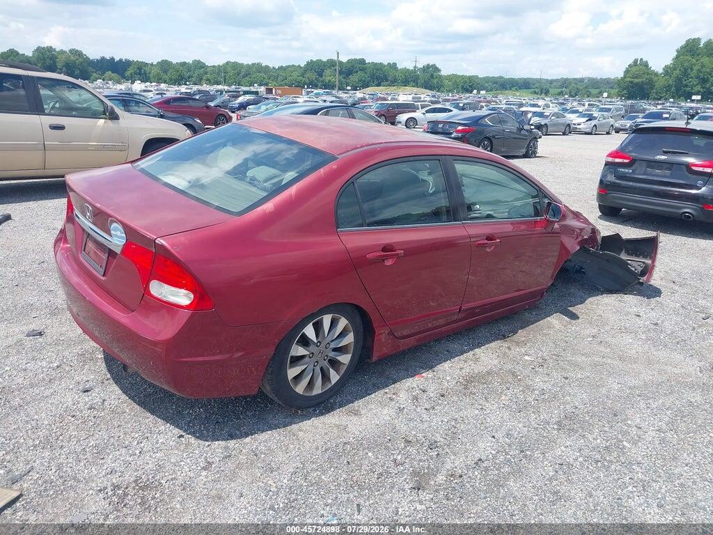 2HGFA16879H354439 2009 HONDA CIVIC photo no. 4