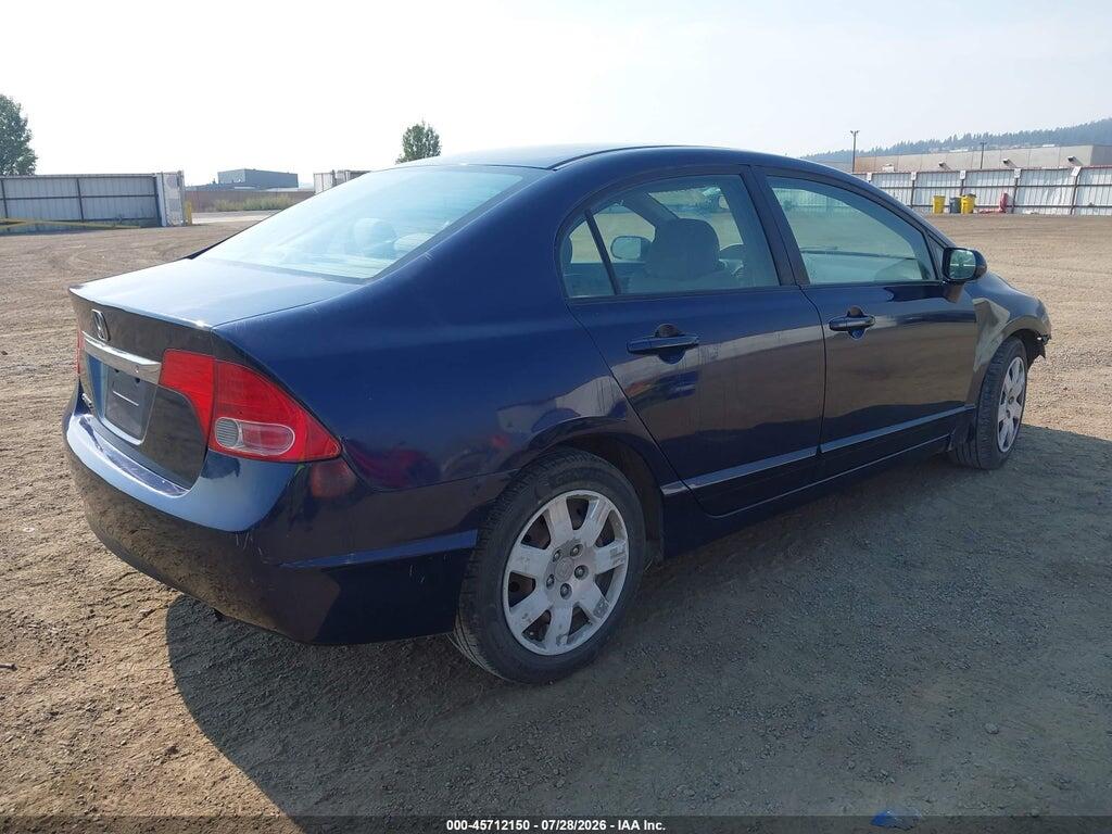 19XFA165X9E003623 2009 HONDA CIVIC photo no. 4
