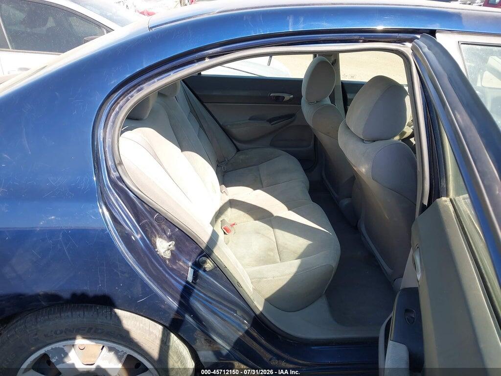 19XFA165X9E003623 2009 HONDA CIVIC photo no. 8