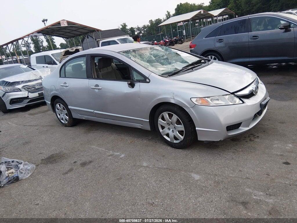 19XFA16599E018355 2009 HONDA CIVIC photo no. 1