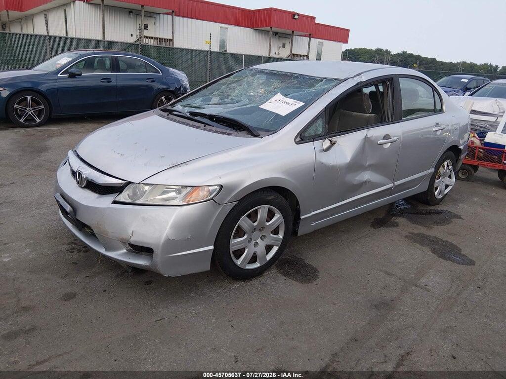 19XFA16599E018355 2009 HONDA CIVIC photo no. 2