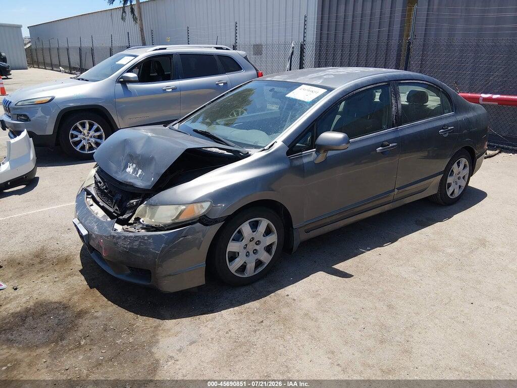2HGFA16529H348926 2009 HONDA CIVIC photo no. 2