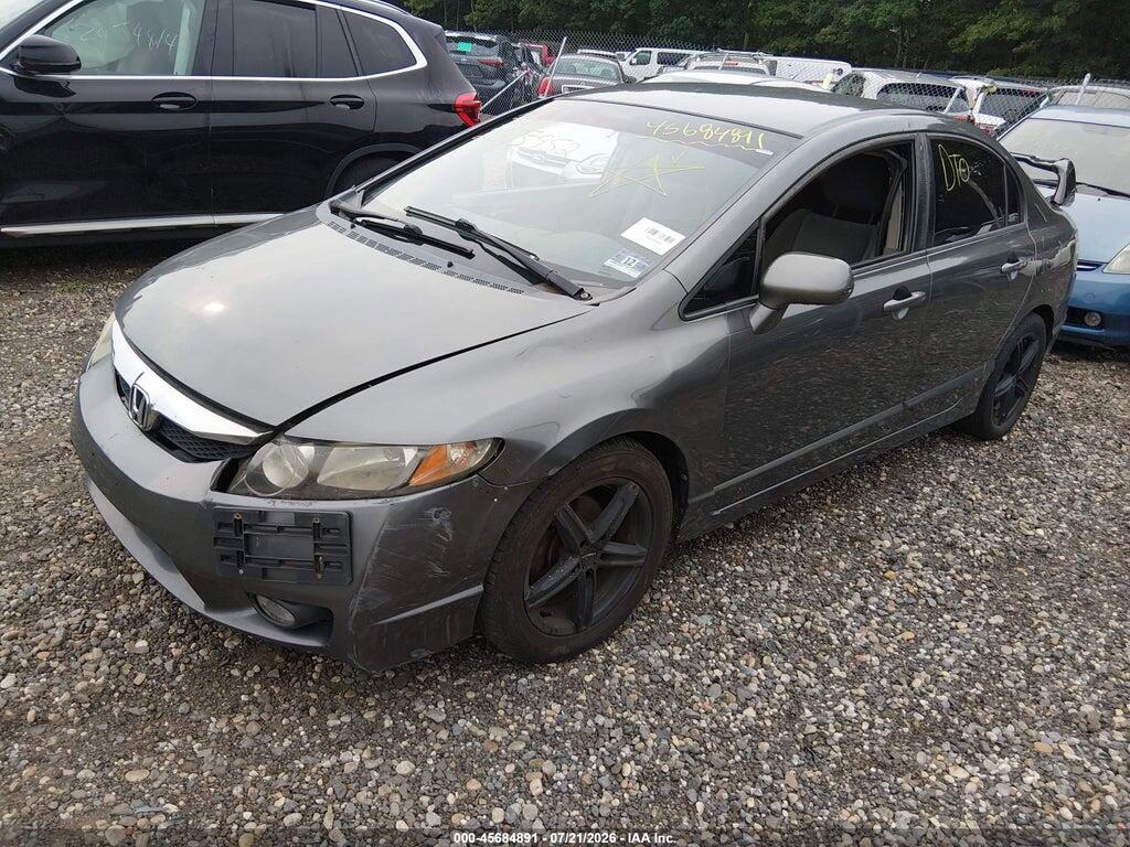 2HGFA16529H368075 2009 HONDA CIVIC photo no. 2