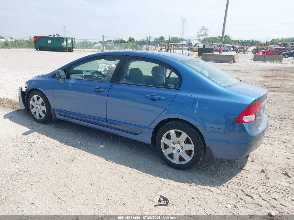 19XFA16579E001845 2009 HONDA CIVIC photo no. 3