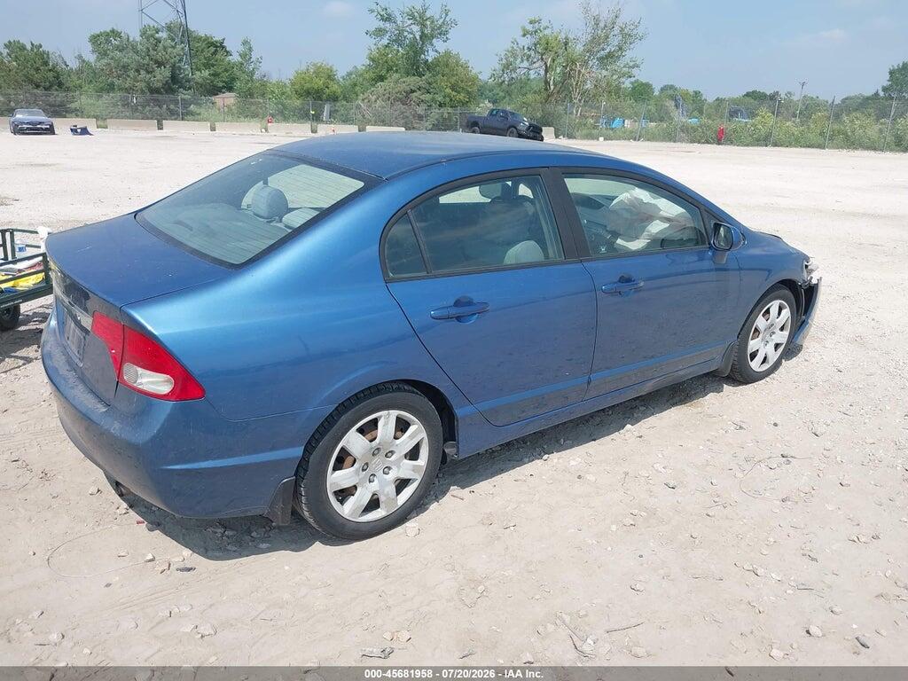19XFA16579E001845 2009 HONDA CIVIC photo no. 4