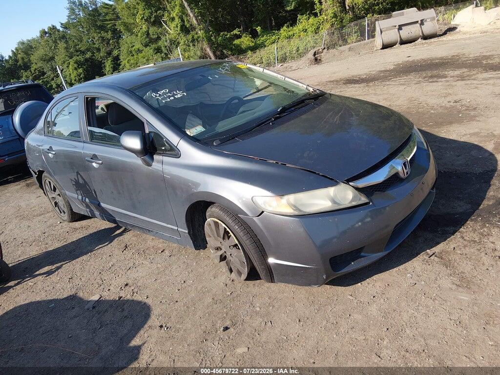 2HGFA16509H368138 2009 HONDA CIVIC photo no. 1