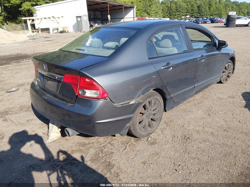 2HGFA16509H368138 2009 HONDA CIVIC photo no. 4