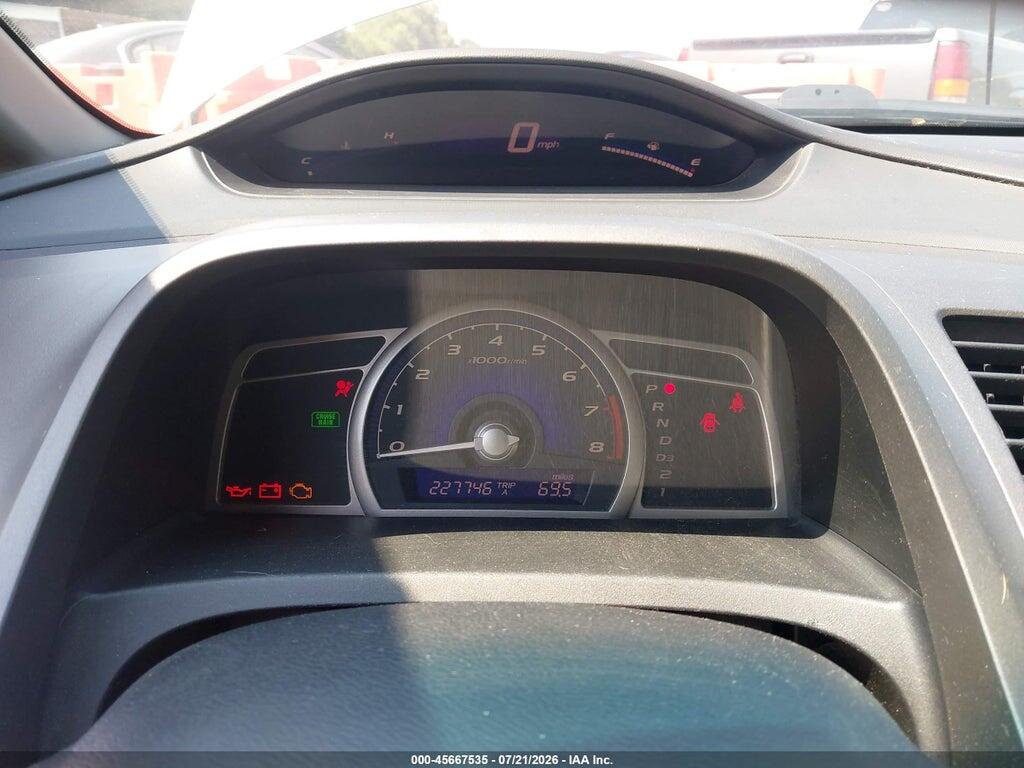 19XFA16689E016542 2009 HONDA CIVIC photo no. 7