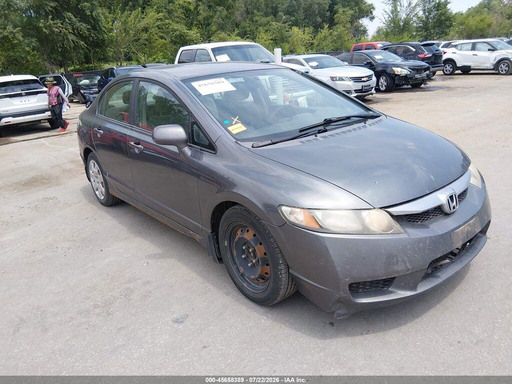 19XFA16599E048567 2009 HONDA CIVIC photo no. 1