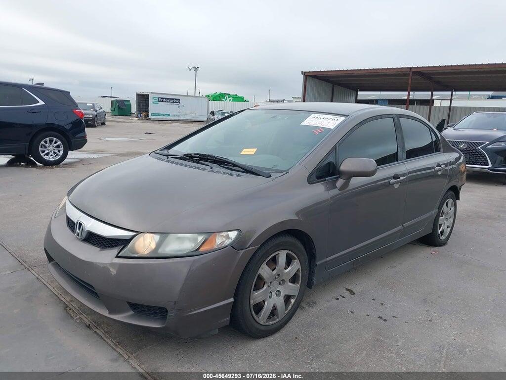19XFA16509E048988 2009 HONDA CIVIC photo no. 2