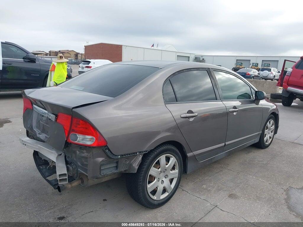 19XFA16509E048988 2009 HONDA CIVIC photo no. 4