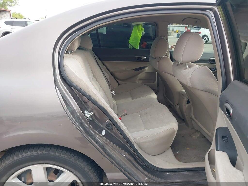 19XFA16509E048988 2009 HONDA CIVIC photo no. 8