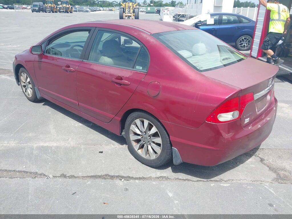 2HGFA16859H543879 2009 HONDA CIVIC photo no. 3