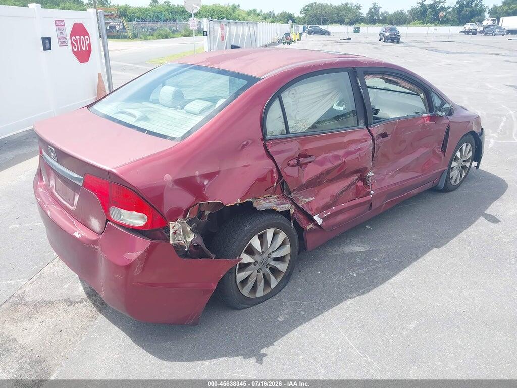 2HGFA16859H543879 2009 HONDA CIVIC photo no. 4